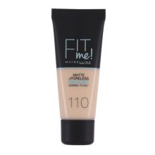 Maybelline Fit Me Foundation Pore Less Matte 110 Tube