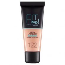 Maybelline Fit Me Foundation Pore Less Matte 122 Tube