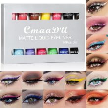 Cmaadu Matte Liquid Eyeliner-14pcs Set