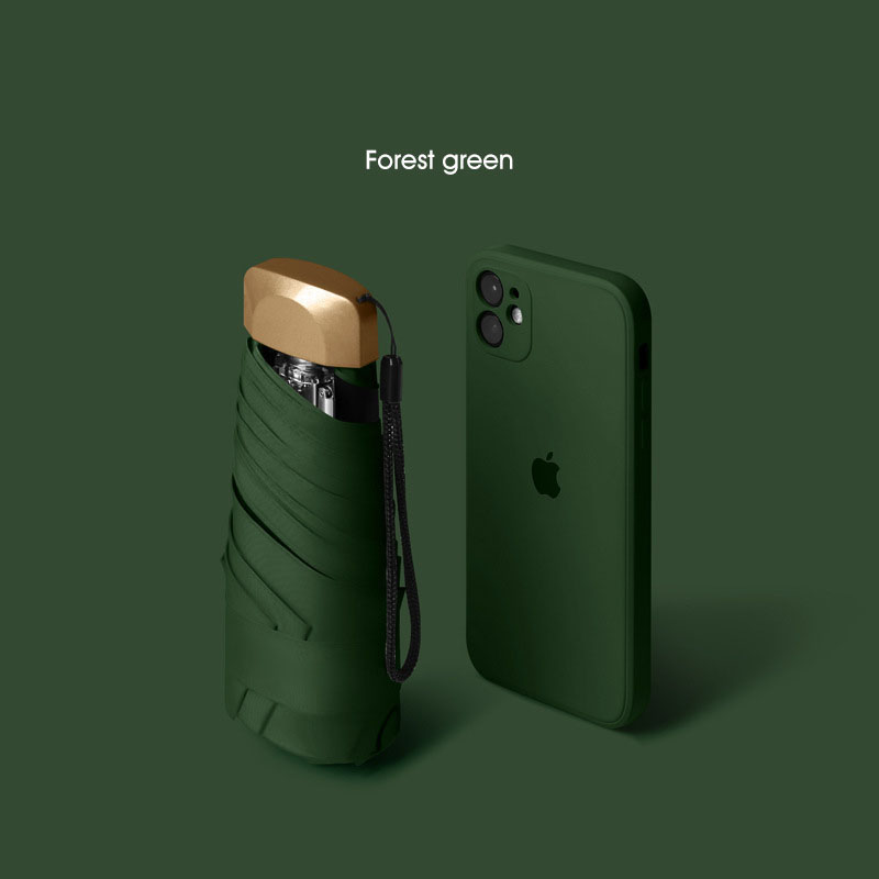Iphone Umbrella-Forest green