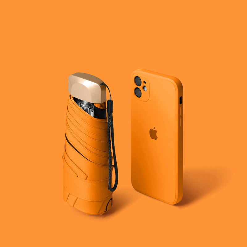 Iphone Umbrella-Orange